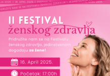 Drugi festival ženskog zdravlja – 16. april 2025. u 17 sati u Bosanskom kulturnom centru (BKC) u Sarajevu